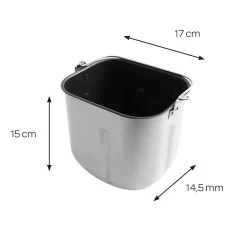 Inventum Broodbakmachine BM55 800 Gr Zwart -Winkel voor keukenapparatuur 101 4097 3 1