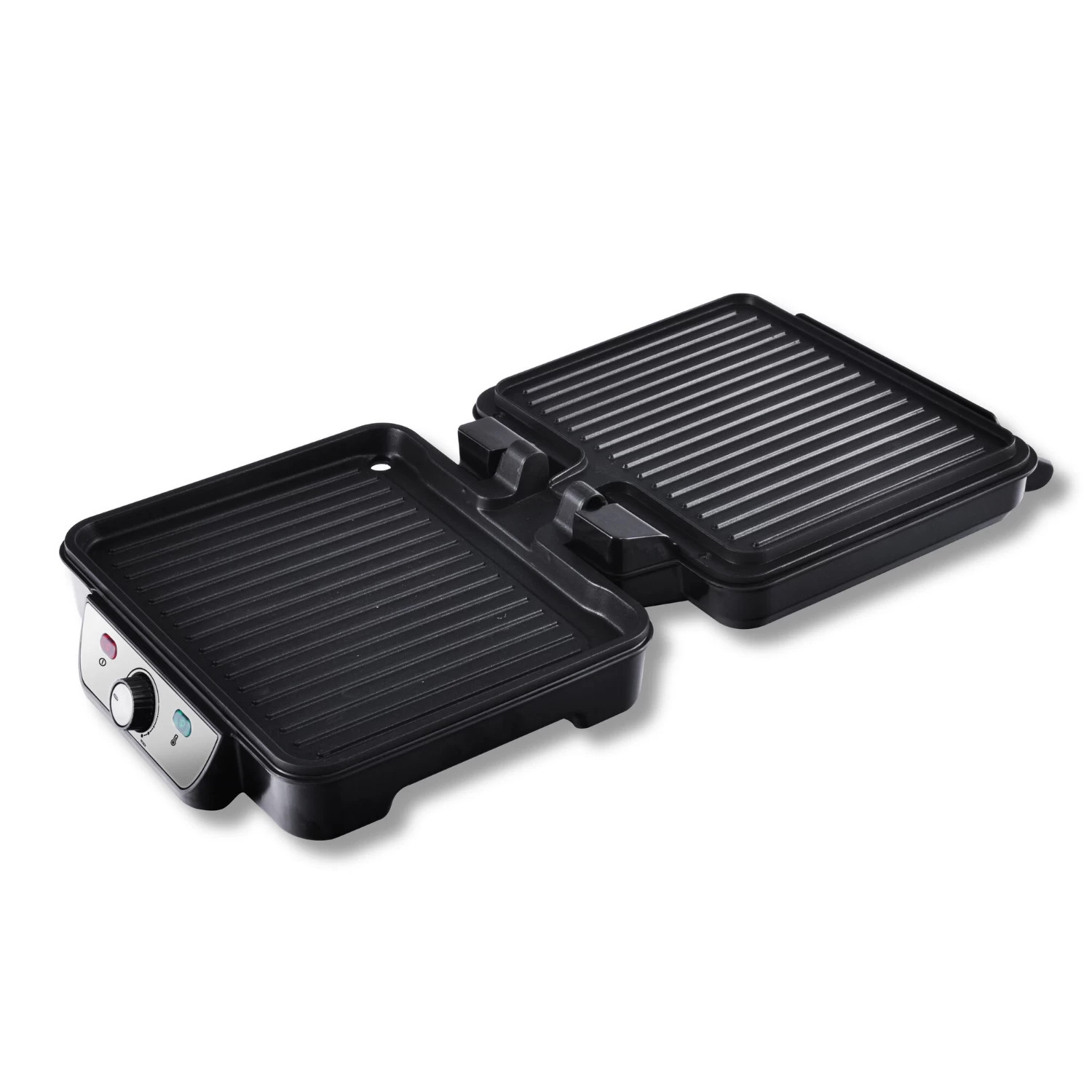 Inventum Contactgrill CG618 1800W Zwart 4 Inventum Contactgrill CG618 1800W Zwart - Afbeelding 2