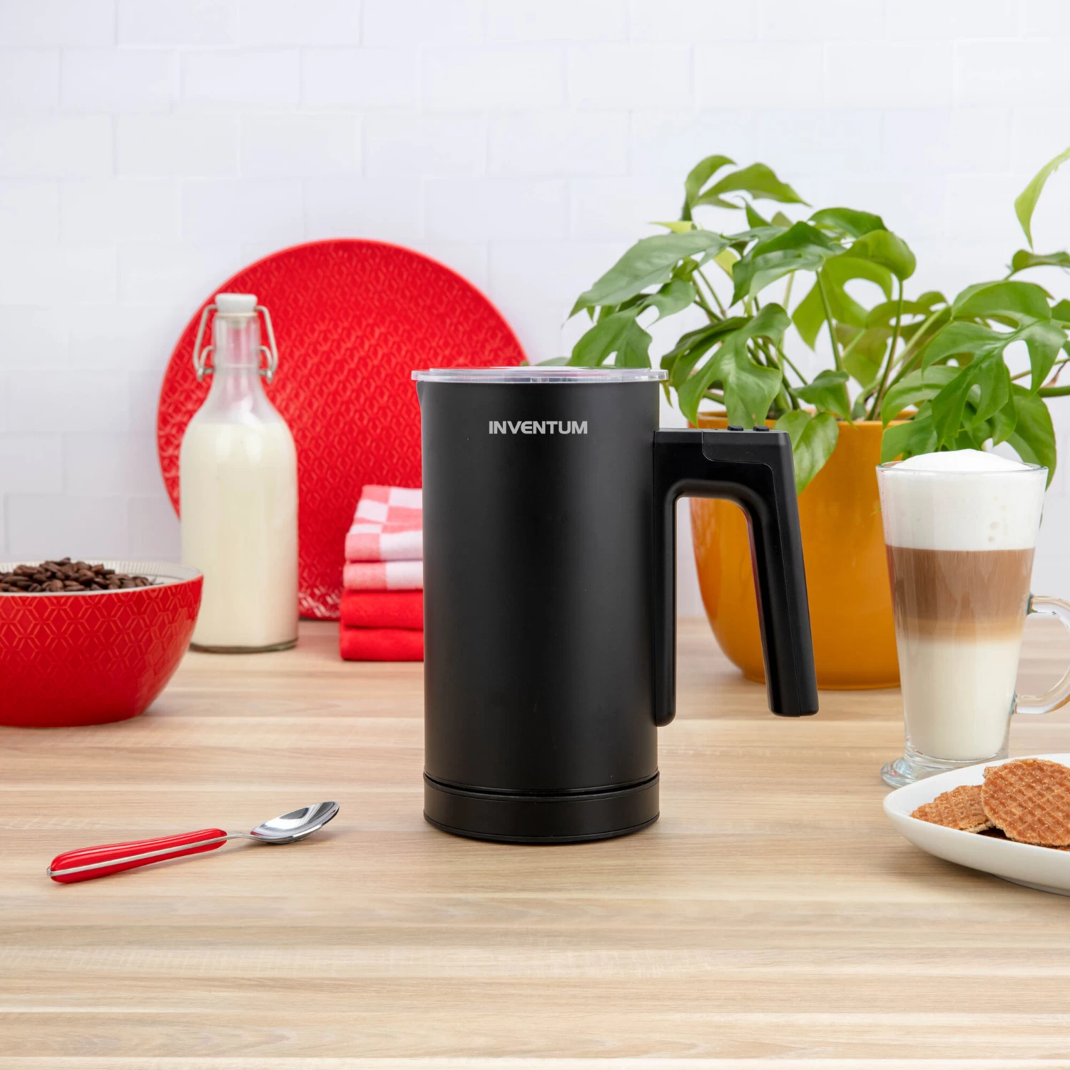 Inventum Melkopschuimer MK560B 150-300 Ml 500W Zwart 4 Inventum Melkopschuimer MK560B 150-300 Ml 500W Zwart - Afbeelding 2