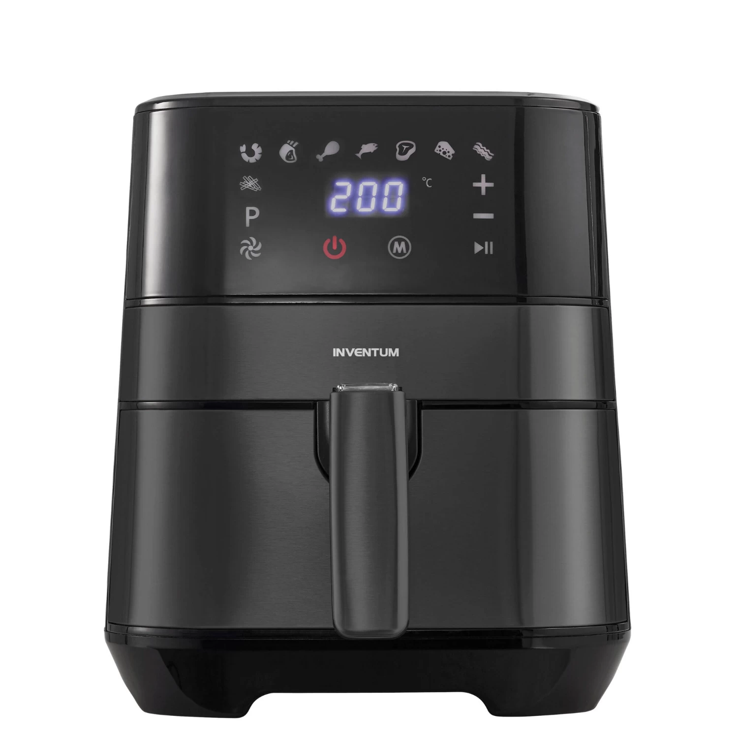 Inventum Airfryer GF350HLDB 3,5 L 1500W Zwart 4 Inventum Airfryer GF350HLDB 3,5 L 1500W Zwart - Afbeelding 2