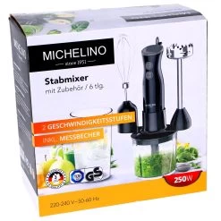 Staafmixer Set 6 Delig 250W 10 Staafmixer Set 6 Delig 250W -Winkel voor keukenapparatuur 78e81c5c9259fb3874904597befc5f29