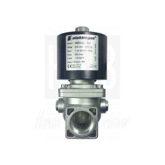 Elektrogas Gasmagneetklep 2" VMR6 230 Volt 50HZ 3 Elektrogas Gasmagneetklep 2" VMR6 230 Volt 50HZ